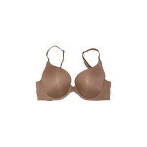 Victoria’s Secret Padded Perfect Coverage Bra in Tan Beige Nude – Size 36C